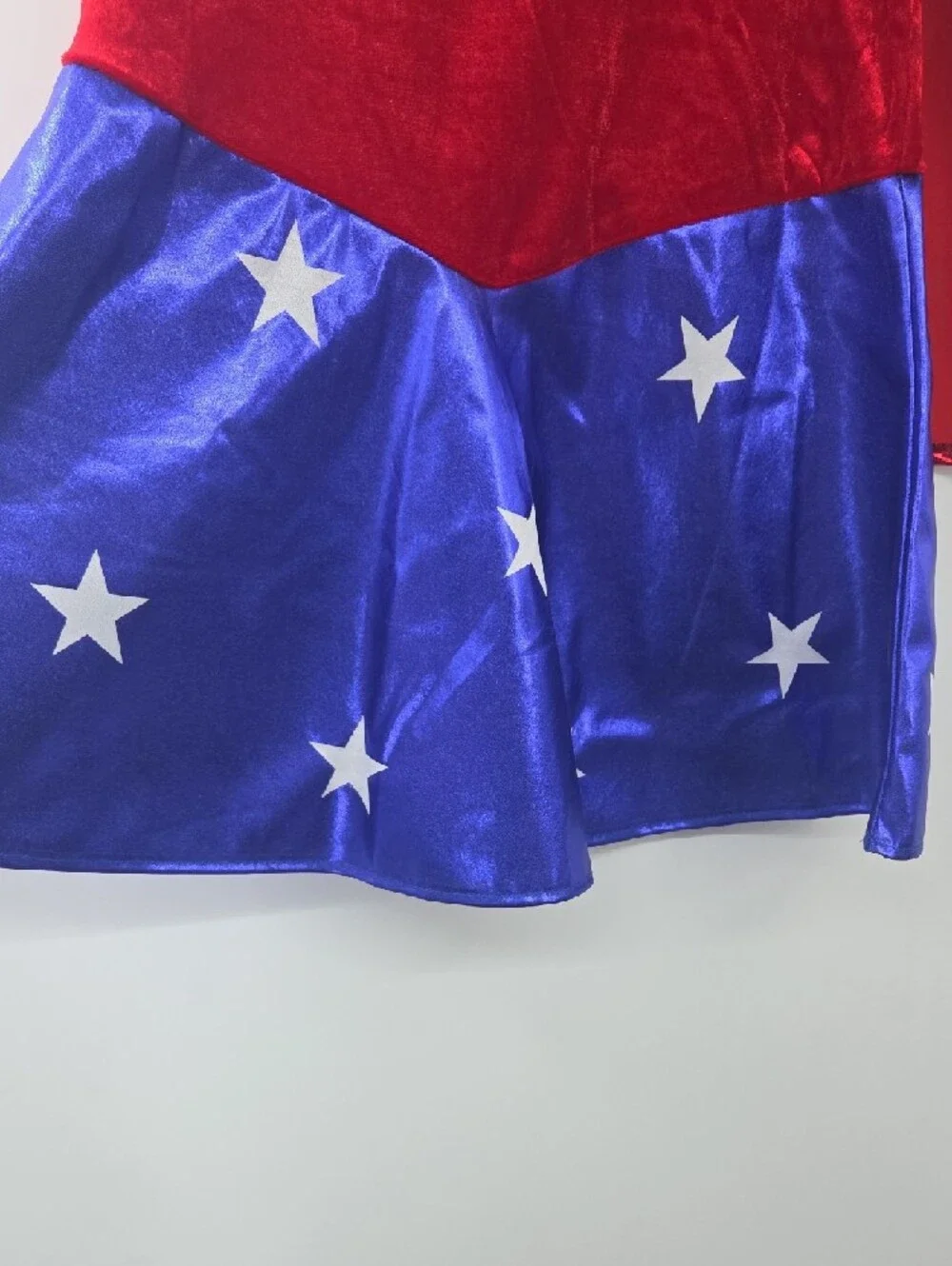 Wonder Woman Kids Red & Blue Superhero Costume